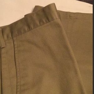 Claybrooke tan pants 38x29 wrinkle free - cotton